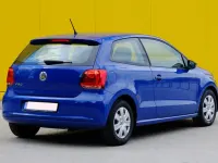 Gebraucht VW Polo Trendline 60 PS (44 kW) 2010 Blau Kleinwagen