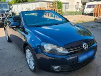 Gebraucht VW Golf Cabriolet Exclusive 105 PS (77 kW) 2012 Blau Cabrio