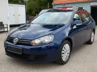 Gebraucht VW Golf VI Trendline 105 PS (77 kW) 2011 Blau Kleinwagen
