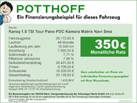 gebraucht Skoda Karoq 1.5 TSI Tour Pano PDC Kamera Matrix Navi Sma