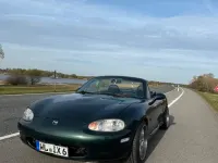 Gebraucht Mazda MX5 145 PS (106 kW) 1998 Grün Cabrio