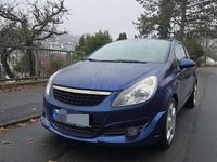 Gebraucht Opel Corsa 80 PS (58 kW) 2008 Blau Kleinwagen