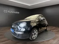 Gebraucht Fiat 500 Lounge 69 PS (50 kW) 2012 Schwarz Cabrio