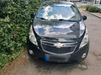 Gebraucht Chevrolet Spark 68 PS (50 kW) 2011 Schwarz Kleinwagen