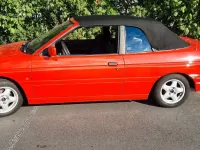 Gebraucht Ford Escort Cabriolet 131 PS (96 kW) 1992 Rot Cabrio