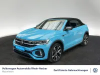 Gebraucht VW T-Roc Cabriolet R-line 150 PS (110 kW) 2023 Blau Cabrio
