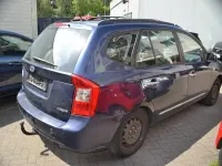 Gebraucht Kia Carens LX 140 PS (102 kW) 2009 Blau Van / Kleinbus