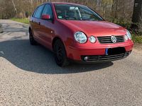 Gebraucht VW Polo 75 PS (55 kW) 2002 Rot Kleinwagen