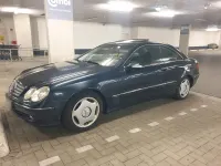 Gebraucht Mercedes CLK320 224 PS (164 kW) 2004 Blau Coupé