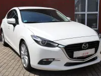 Gebraucht Mazda 3 Sports-Line 150 PS (110 kW) 2017 Weiß Limousine