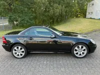 Gebraucht Mercedes SLK200 163 PS (119 kW) 2001 Schwarz Cabrio