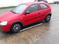 Brugt Opel Corsa 58 HK (42 kW) 2001 Rød Sedan