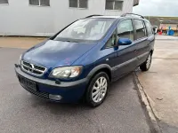 Gebraucht Opel Zafira Comfort 125 PS (91 kW) 2003 Blau Van / Kleinbus