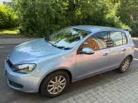 Gebraucht VW Golf VI Trendline 80 PS (58 kW) 2009 Blau Kleinwagen
