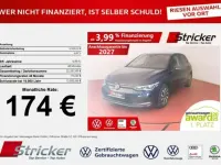 Gebraucht VW Golf VIII Active 150 PS (110 kW) 2022 Atlantic blue metallic (metallic) Limousine