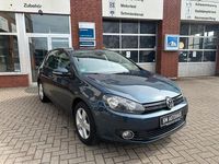 Gebraucht VW Golf VI Team 105 PS (77 kW) 2010 Blau Kleinwagen