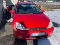 Gebraucht Ford Focus Ghia 101 PS (74 kW) 2003 Rot Kombi