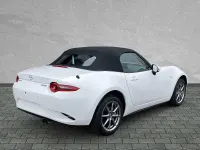 Ny Mazda MX5 Exclusive-Line 132 HK (97 kW) 2026 Hvid Cabriolet