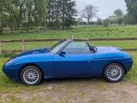 Gebraucht Fiat Barchetta 131 PS (96 kW) 2001 Blau Cabrio