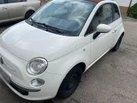 Gebraucht Fiat 500C Lounge 69 PS (50 kW) 2010 Weiß Cabrio
