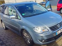 Gebraucht VW Touran 140 PS (102 kW) 2008 Blau Van / Kleinbus