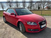 Gebraucht Audi A3 Cabriolet Ambiente 125 PS (91 kW) 2011 Rot Cabrio