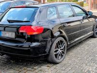 Usata Audi A3 101 CV (74 kW) 2007 Nero Utilitaria