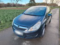 Gebraucht Opel Corsa 80 PS (58 kW) 2007 Blau Kleinwagen