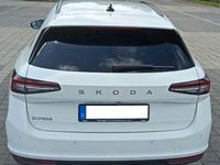 Gebraucht Skoda Superb Selection 150 PS (110 kW) 2024 Kristall weiss Kombi