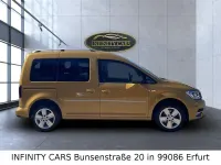 Gebraucht VW Caddy Highline 125 PS (91 kW) 2016 Gelb Van / Kleinbus