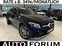 Gebraucht Mercedes GLC250 AMG line 211 PS (155 kW) 2019 Cavansitblau Coupé