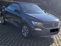 Gebraucht VW T-Roc Cabriolet Style 110 PS (80 kW) 2021 Schwarz Cabrio