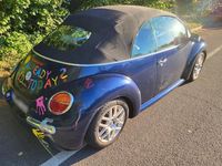 Gebraucht VW New Beetle Cabriolet 110 PS (80 kW) 2004 Blau Cabrio