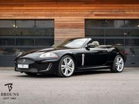 Gebraucht Jaguar XKR 510 PS (375 kW) 2010 Santorini / ultimate black Cabrio