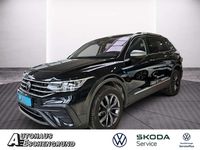 Gebraucht VW Tiguan Allspace Life 200 PS (147 kW) 2022 Schwarz SUV