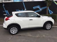 Gebraucht Nissan Juke Visia 117 PS (86 kW) 2011 Weiß metallic SUV
