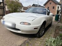 Second-hand Mazda MX5 116 CP (85 kW) 1991 Alb Cabrio