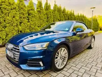 Usata Audi A5 Cabriolet Comfort 252 CV (185 kW) 2018 Blu Cabrio