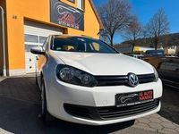 Gebraucht VW Golf VI Trendline 80 PS (58 kW) 2009 Weiß Kleinwagen