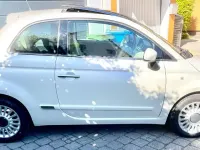 Gebraucht Fiat 500 Lounge 95 PS (69 kW) 2012 Weiß Kleinwagen