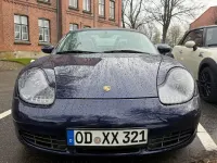 Second-hand Porsche 986 Boxster 252 CP (185 kW) 2000 Albastru Cabrio