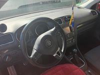 Gebraucht VW Golf VI 122 PS (89 kW) 2009 Rot Kleinwagen