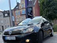Gebraucht VW Golf VI Highline 110 PS (80 kW) 2009 Schwarz Kleinwagen