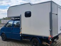 gebraucht VW T4 Doka mit Absetzkabine Wohnkabine Camper