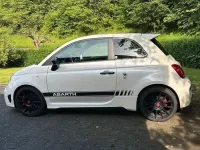 Gebraucht Abarth 595 Competizione 180 PS (132 kW) 2018 Weiß Kleinwagen