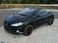 Gebraucht Peugeot 206 CC Platinum 109 PS (80 kW) 2003 Schwarz Cabrio