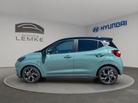 Neu Hyundai i10 N Line 90 PS (66 kW) 2025 Mangrove green/phantom black Kleinwagen