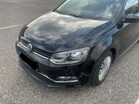 Gebraucht VW Polo Highline 90 PS (66 kW) 2017 Schwarz Kleinwagen