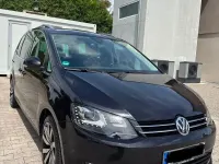 Gebraucht VW Sharan Highline 184 PS (135 kW) 2015 Schwarz Van / Kleinbus
