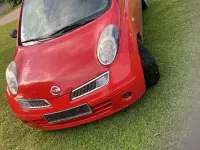 Gebraucht Nissan Micra 82 PS (60 kW) 2009 Rot Kleinwagen